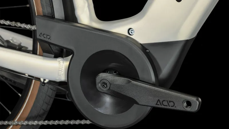 Cube Touring Hybrid Pro 625 Easy Entry Electric Bike 2024 Pearly Silver-5