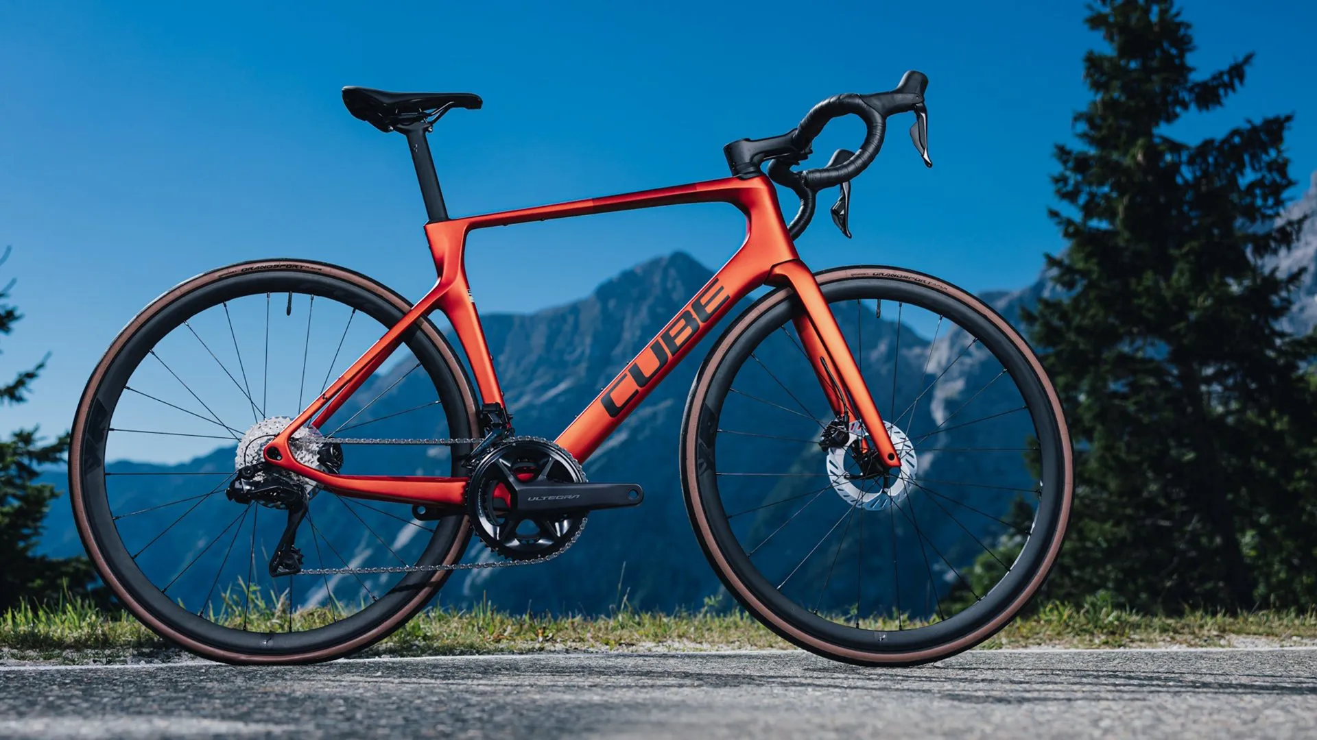 Cube Agree C:62 Race Road Bike 2024 Fire Orange/Black