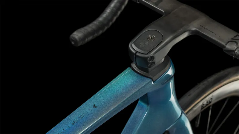 Cube Litening Aero C:68X SLT Road Bike Prizm Blue-1