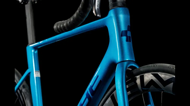 Cube Litening Air C:68X SLX Road Race Bike 2024 Electric Blue/Blue-4
