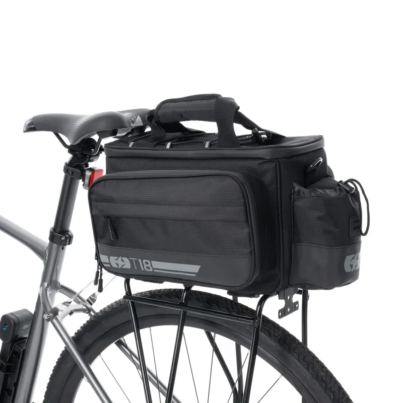 Oxford T18 Rack Top Bag With Panniers 18L-6