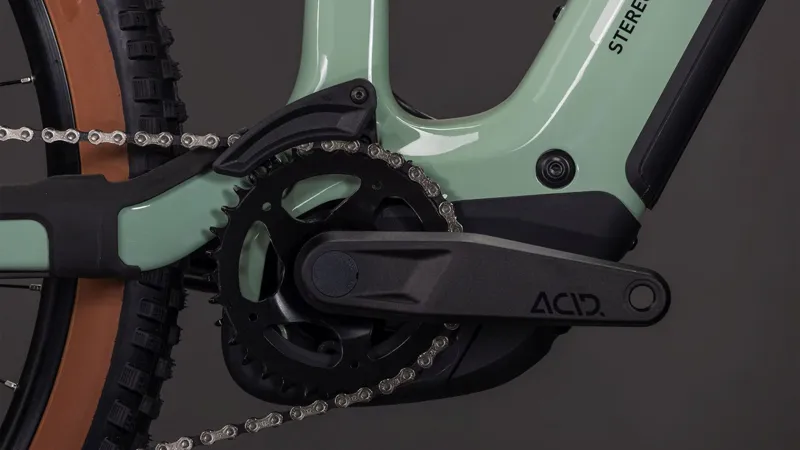 Cube Stereo Hybrid One44 HPC Race 800 Electric Bike 2026 Dried Herbs-4