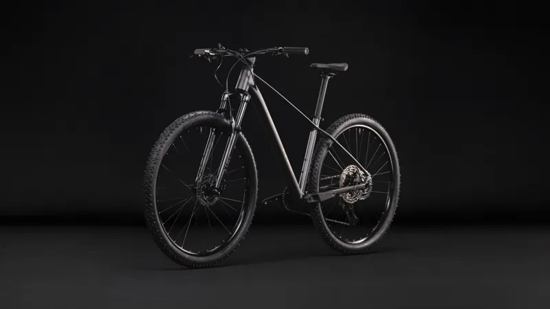 Cube Aim SLX Hardtail Mountain Bike 2027 Slate Black/Chrome-9