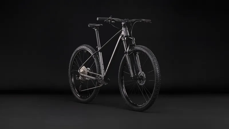 Cube Aim SLX Hardtail Mountain Bike 2027 Slate Black/Chrome-8
