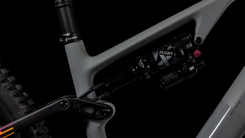 Cube AMS Hybrid One44 C:68X TM 400X Electric Bike 2025 SwampGrey/PurpleReflex-3