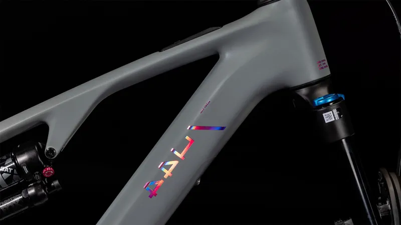 Cube AMS Hybrid One44 C:68X TM 400X Electric Bike 2025 SwampGrey/PurpleReflex-4