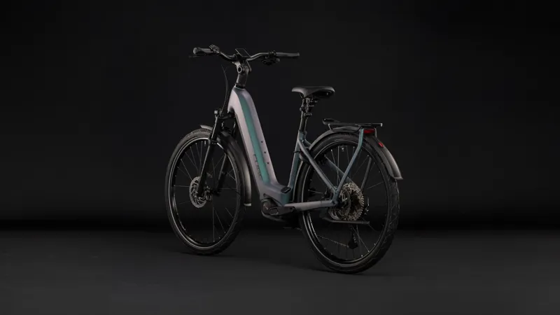 Cube Kathmandu Hybrid Pro 800 Easy Entry Electric Bike 2027 Smaragd Grey-7