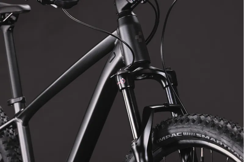 Cube Aim SLX Hardtail Mountain Bike 2027 Slate Black/Chrome-1