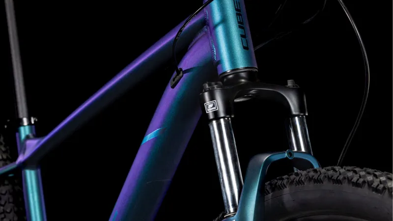 Cube Aim One Hardtail Mountain Bike 2025 Starling Blur/Sapphire-1