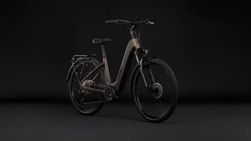 Cube Touring Hybrid Pro 800 Easy Entry Electric Bike 2027 Metallic Umbra-6
