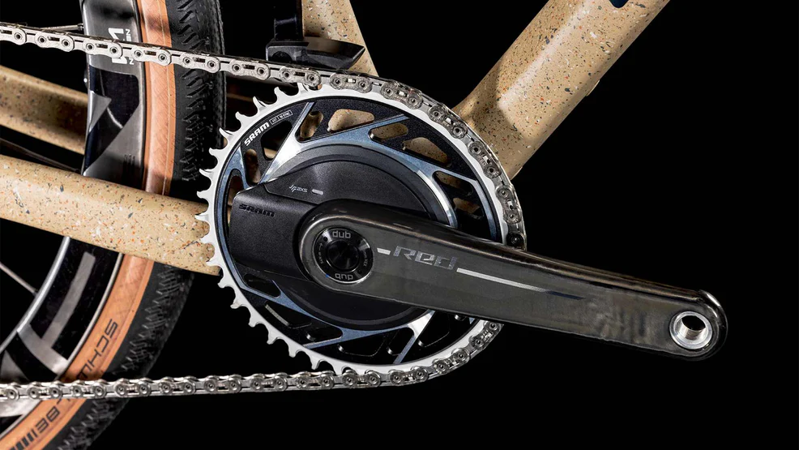 Cube Nuroad C:62 SLT Gravel Adventure Bike 2025 Mineral Grit/Black-1