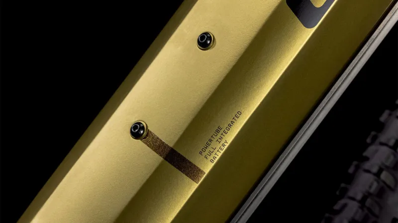 Cube Reaction Hybrid Performance 500 Electric Mountain Bike 2025 Golden Lime -3