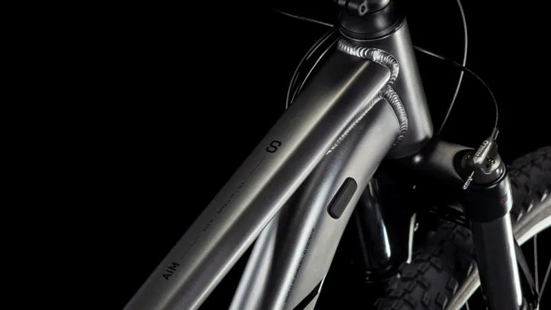 Cube Aim SLX Hardtail Mountain Bike 2025 Slate Black-3