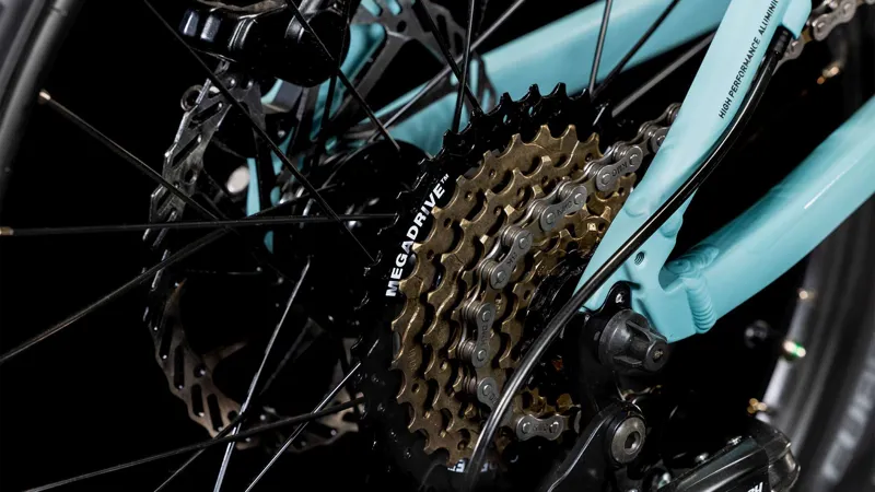 Cube Acid 200 Disc Kids Bike 2025 Pistachio/Orange -5