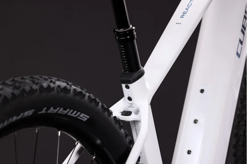 Cube Reaction Hybrid Race 800 Electric Bike 2027 Snow/Black-3