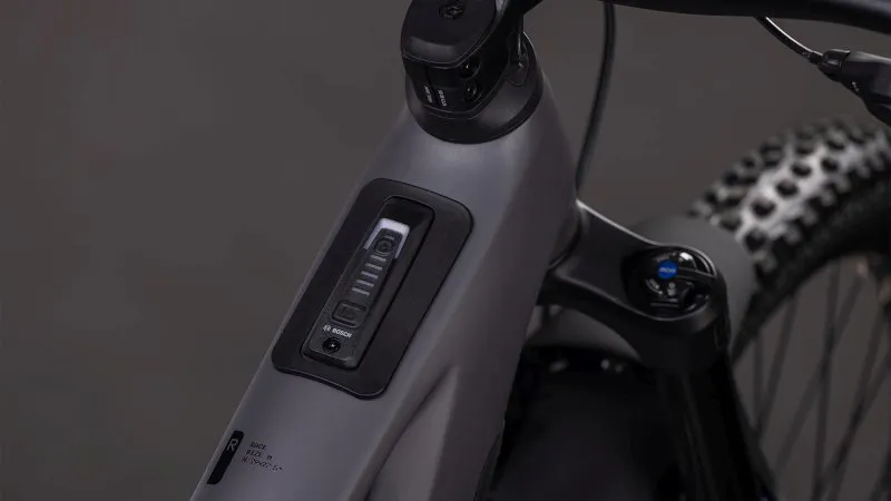 Cube Stereo Hybrid One77 HPC Race 800 Electric Bike 2026 Iron Grey-3