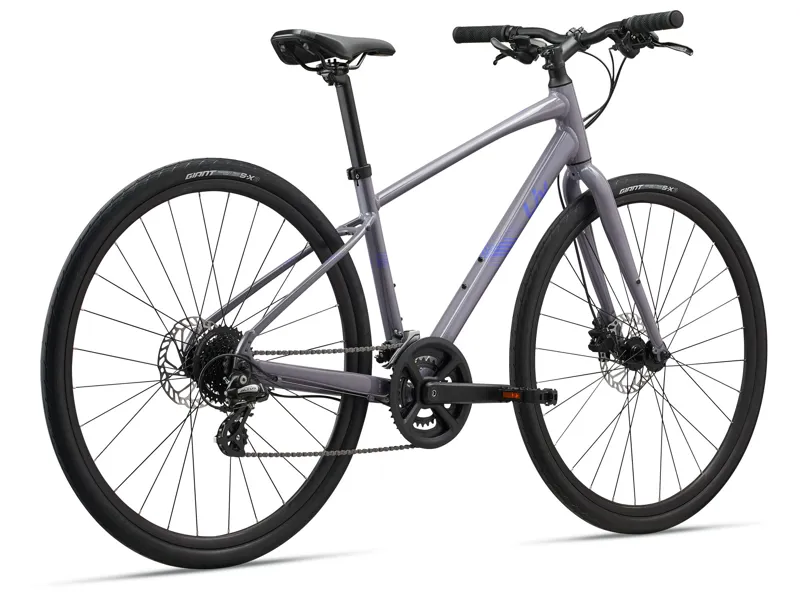 Liv Alight Disc 3 2025 Night Haze Hybrid Bike-1