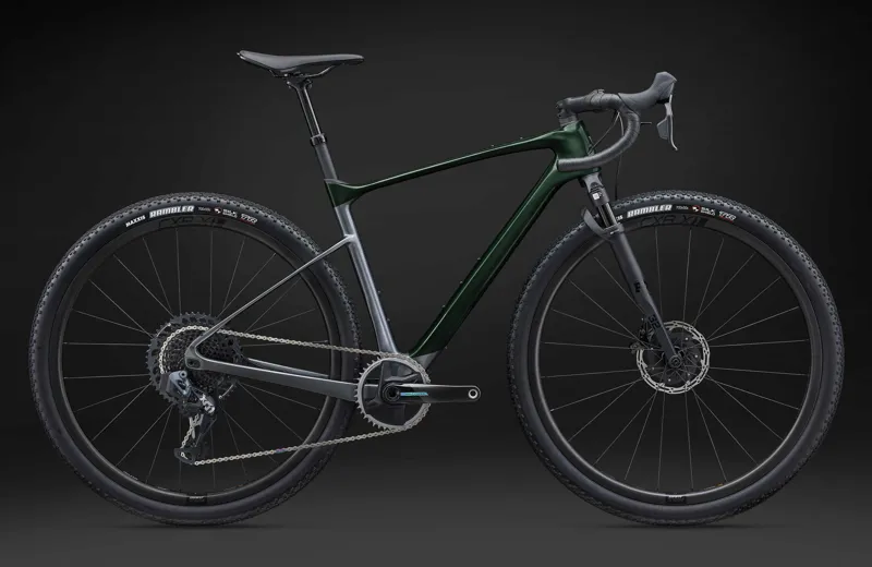 Giant Revolt X Advanced Pro 0 Gravel Adventure Bike Kelp Forest/ Charcoal -6