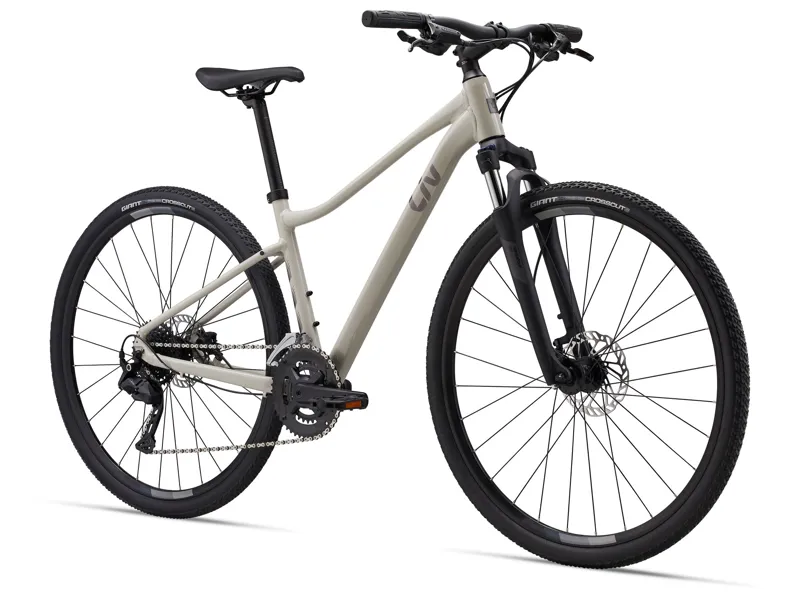 Liv Rove 3 2025 Pulp Gray Hybrid Bike-1