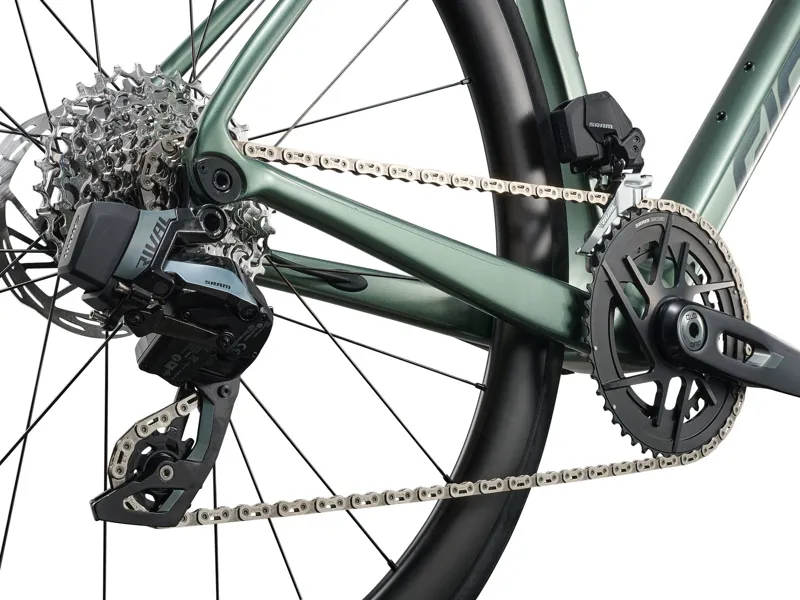 Giant TCR Advanced 0-AXS Alpine Green Road Bike 2026-1