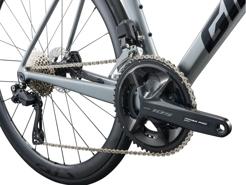 Giant TCR Advanced Pro 1 Carbon Road Bike 2026 Tech Silver-2