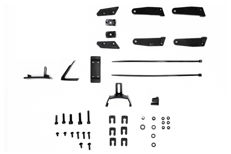 Cube ACID Mudguard Set 53 28 inch 700c Black 53mm-4