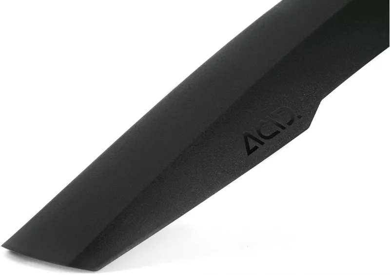 Acid Rear Mudguard Short Mud Blocker Black Onesize-1