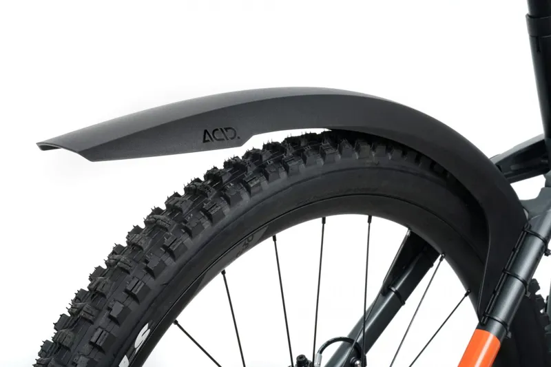 Acid Rear Mudguard Short Mud Blocker Black Onesize-3
