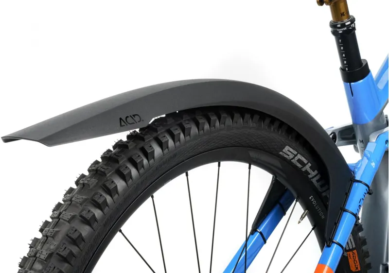 Acid Rear Mudguard Long Mud Blocker Black Onesize-3