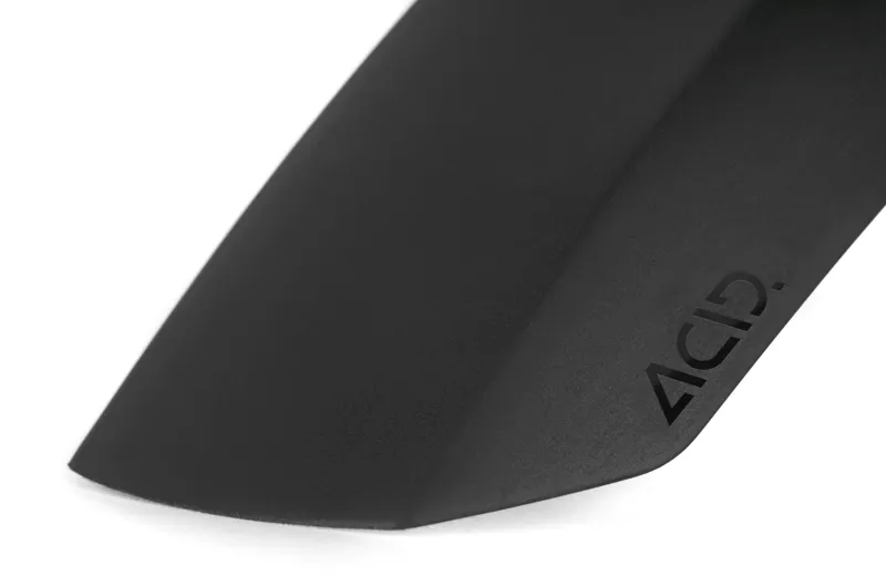 Acid Front Mudguard Long Mud Shield Black Onesize-1