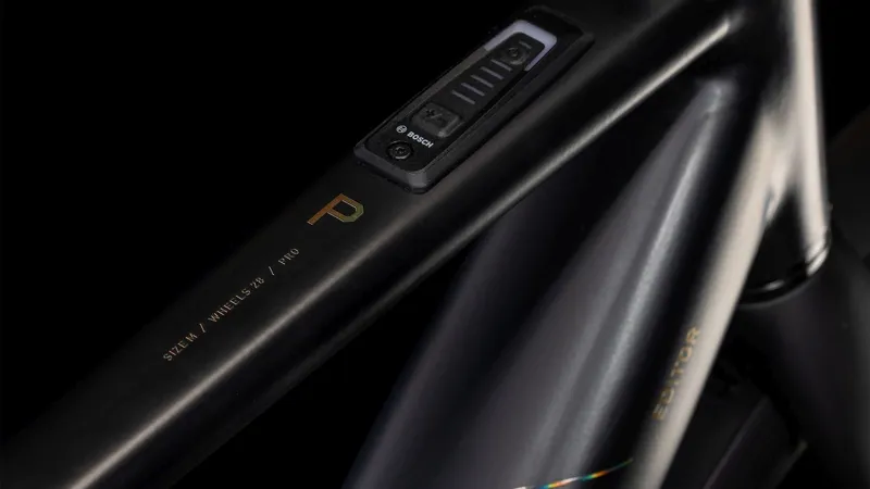 Cube Editor Hybrid Pro FE 400x Electric Bike 2025 Black/Spectral-4