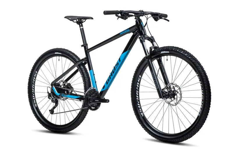 Ghost Kato Universal Hardtail Mountain Bike Glossy Black/Blue-1