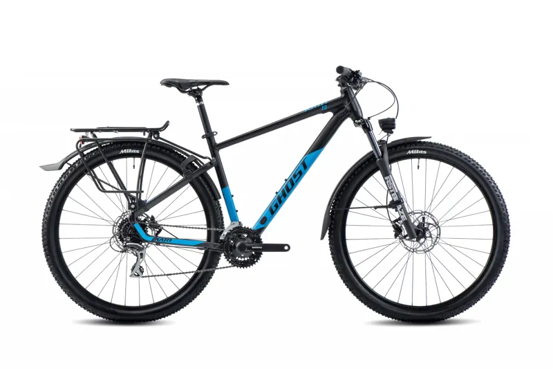 Ghost Kato EQ Hardtail Mountain Bike Black/Blue