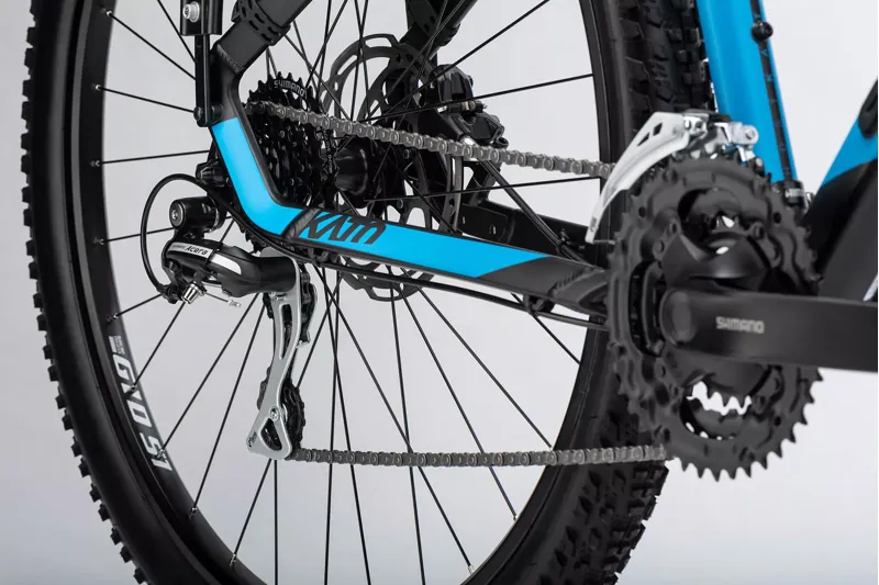 Ghost Kato EQ Hardtail Mountain Bike Black/Blue-5