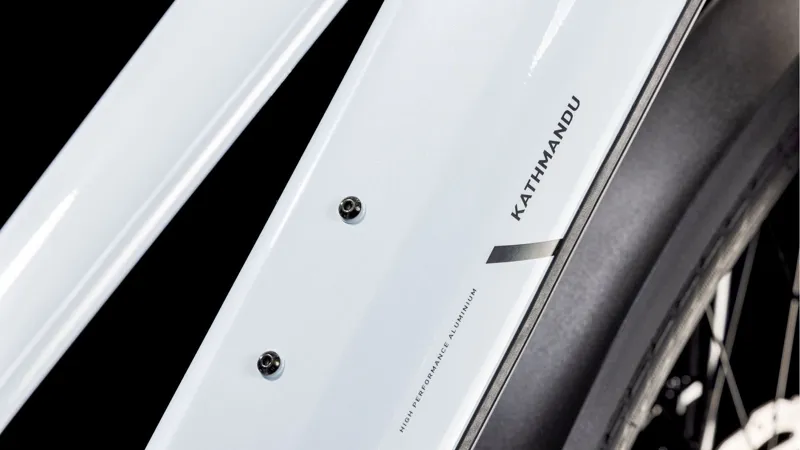 Cube Kathmandu Hybrid One 800 Electric Bike 2025 Polar White/Black-2