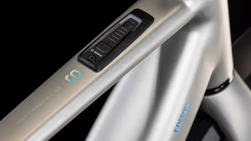 Cube Editor Hybrid SLX FE 400x Electric Bike 2025 Grey/Spectral-1