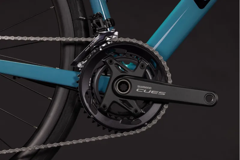 Cube Attain Pro Road Bike 2027 Surf Blue/Black-5
