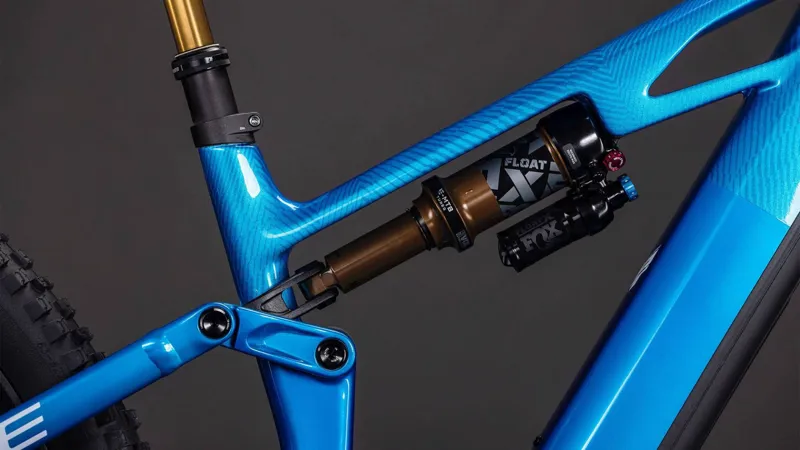 Cube Stereo Hybrid One44 HPC Action Team Electric Bike 2026 Blue-2