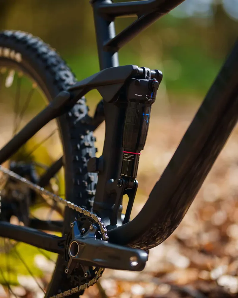 Cube Stereo One22 Race Full Suspension Bike 2024 Black Anodized -4