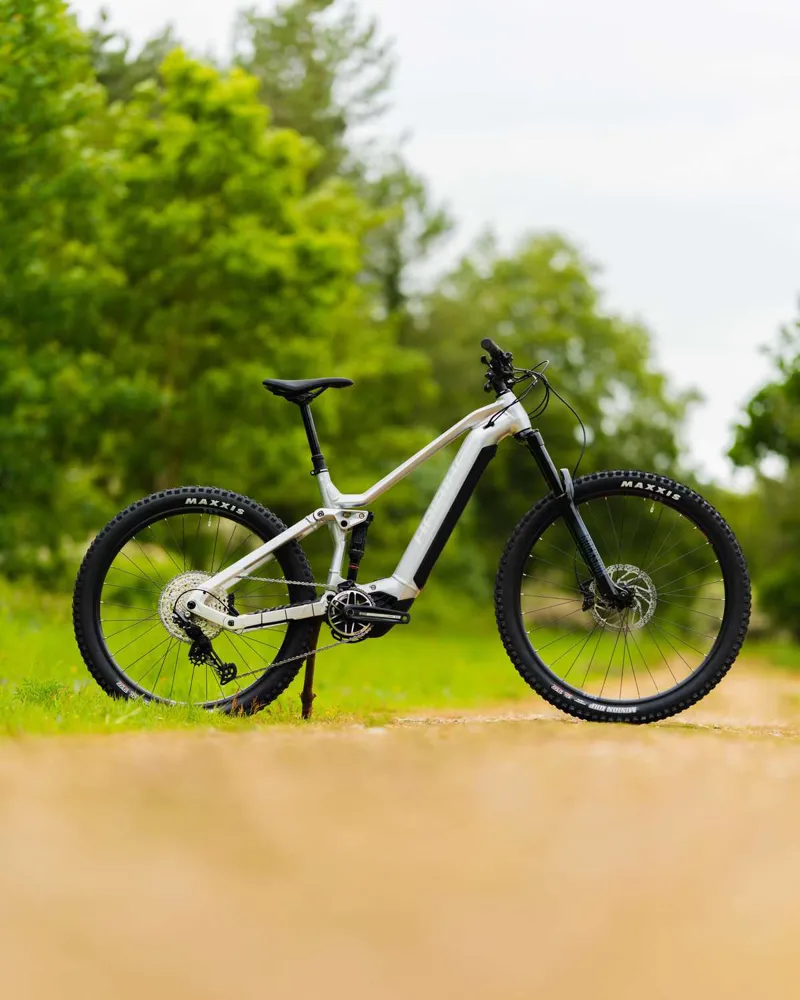 Haibike AllMtn 3 Electric Mountain Bike Cold Grey/White Silver-8