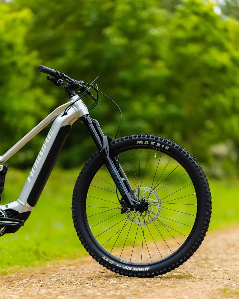 Haibike AllMtn 3 Electric Mountain Bike Cold Grey/White Silver-3