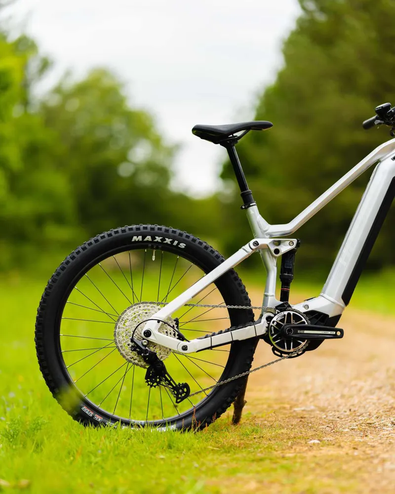 Haibike AllMtn 3 Electric Mountain Bike Cold Grey/White Silver-4