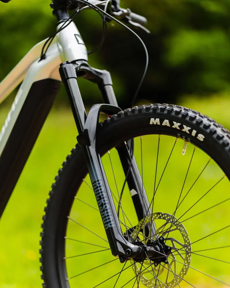 Haibike AllMtn 3 Electric Mountain Bike Cold Grey/White Silver-7