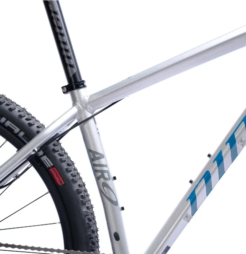 Niner AIR 9 2 Hardtail Mountain Bike Silver/Baja Blue-3