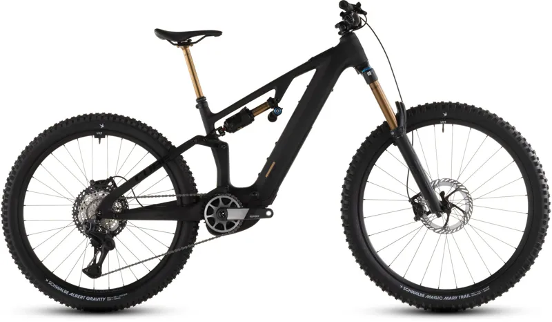 Cube AMS Hybrid One77 C:62 Action Team 600x Electric Bike 2026 Carbon/Gold