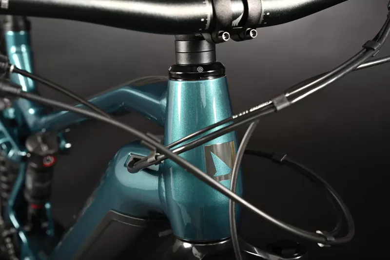 Haibike AllTrail 5 Full Suspension Electric Mountain Bike Ocean/Black-2