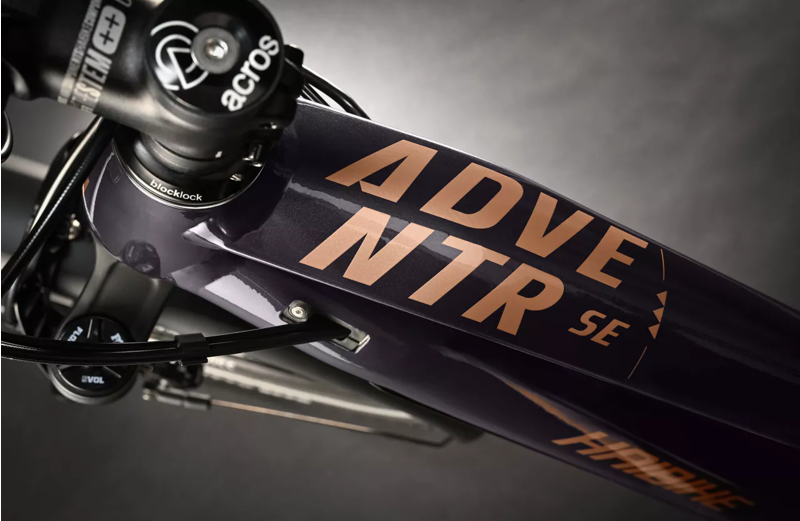 Haibike Adventr SE Electric Mountain Bike Purple/Cognac-5