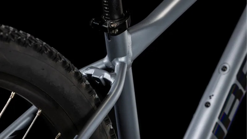 Cube Aim Race Hardtail Mountain Bike 2025 Slate Grey/Rainbow Black-3