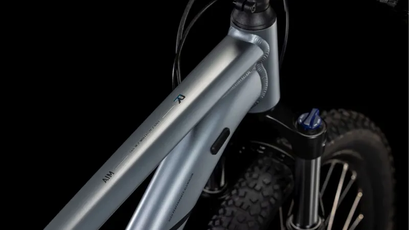 Cube Aim Race Hardtail Mountain Bike 2025 Slate Grey/Rainbow Black-5