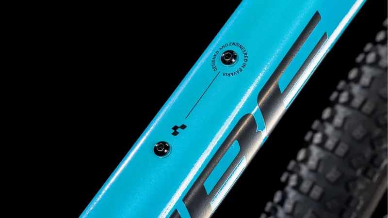 Cube Aim Race Hardtail Mountain Bike 2025 Swimming Pool/Black-2